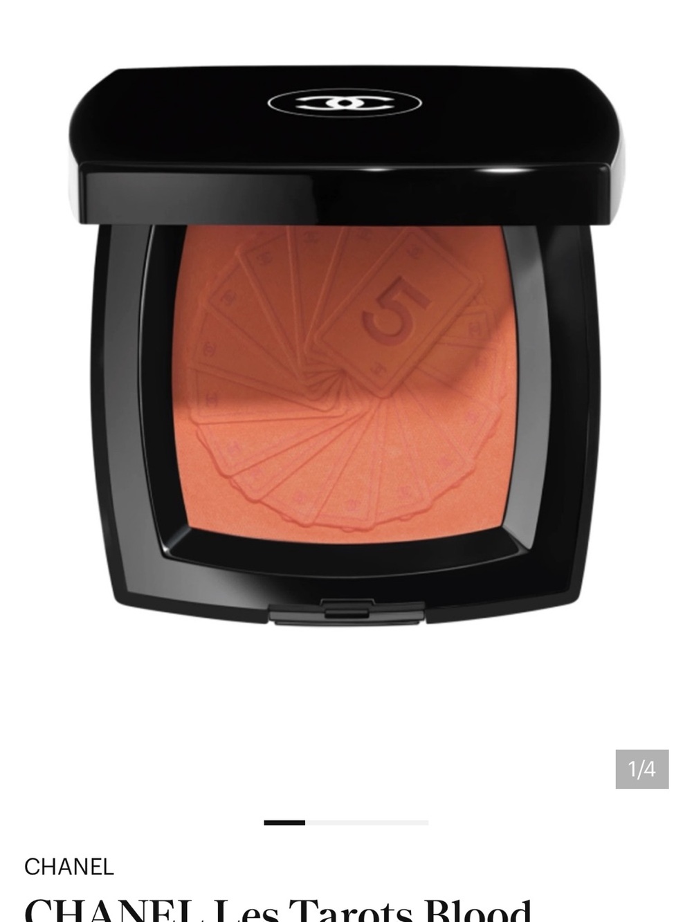 CHANEL Les Beiges Blush in Warm Orange